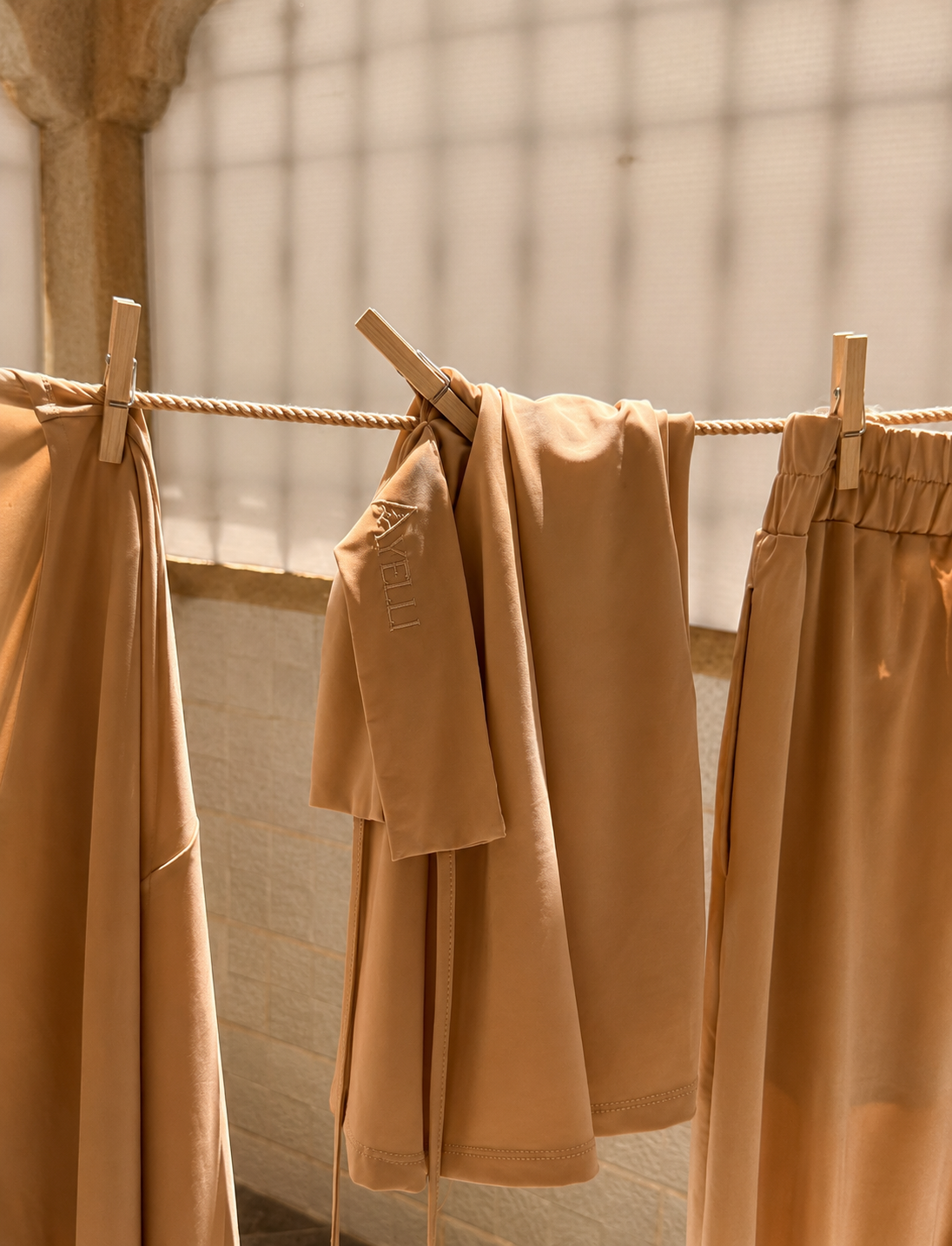 Cagoule Signature Ayelli — Beige