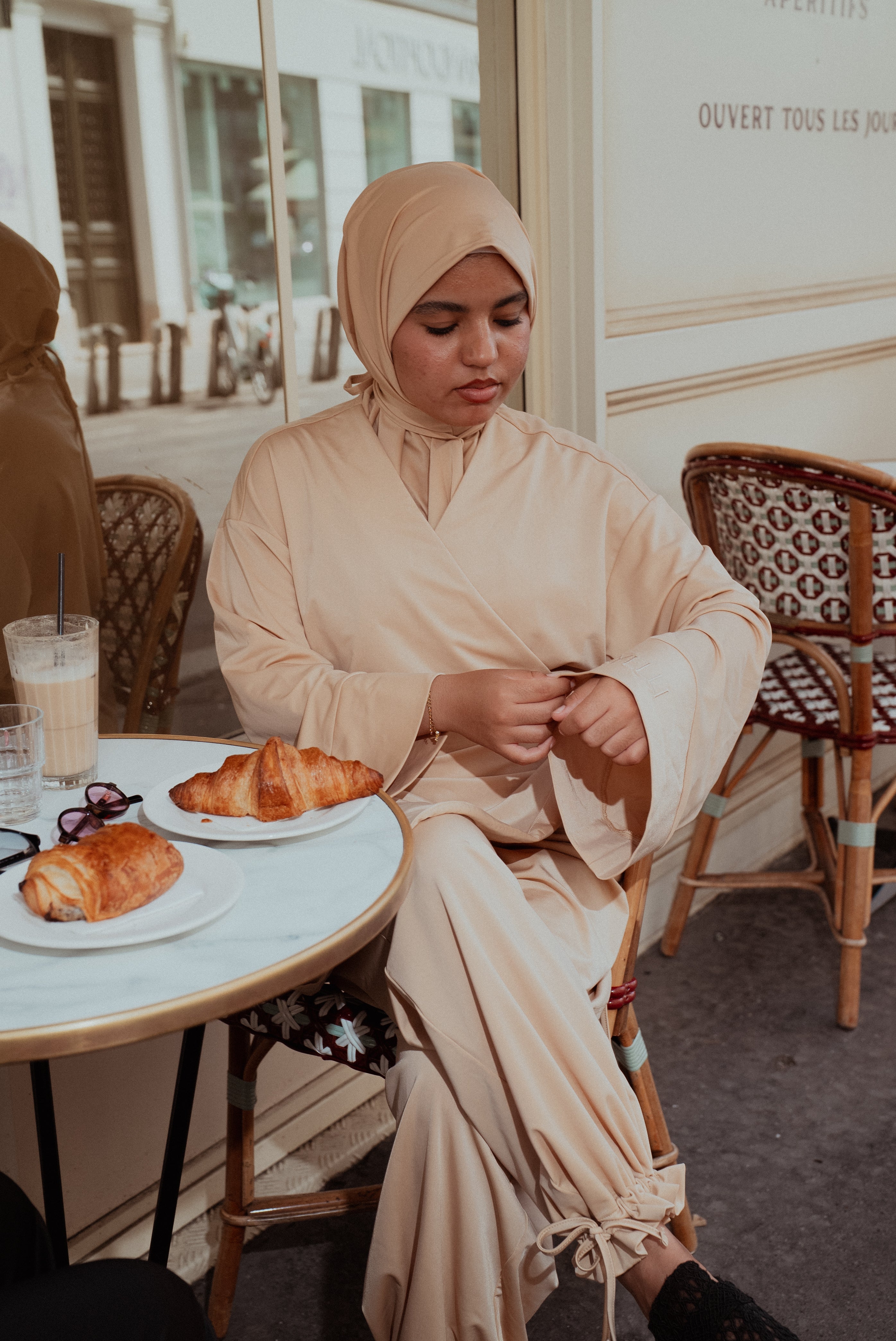 Cagoule Signature Ayelli — Beige