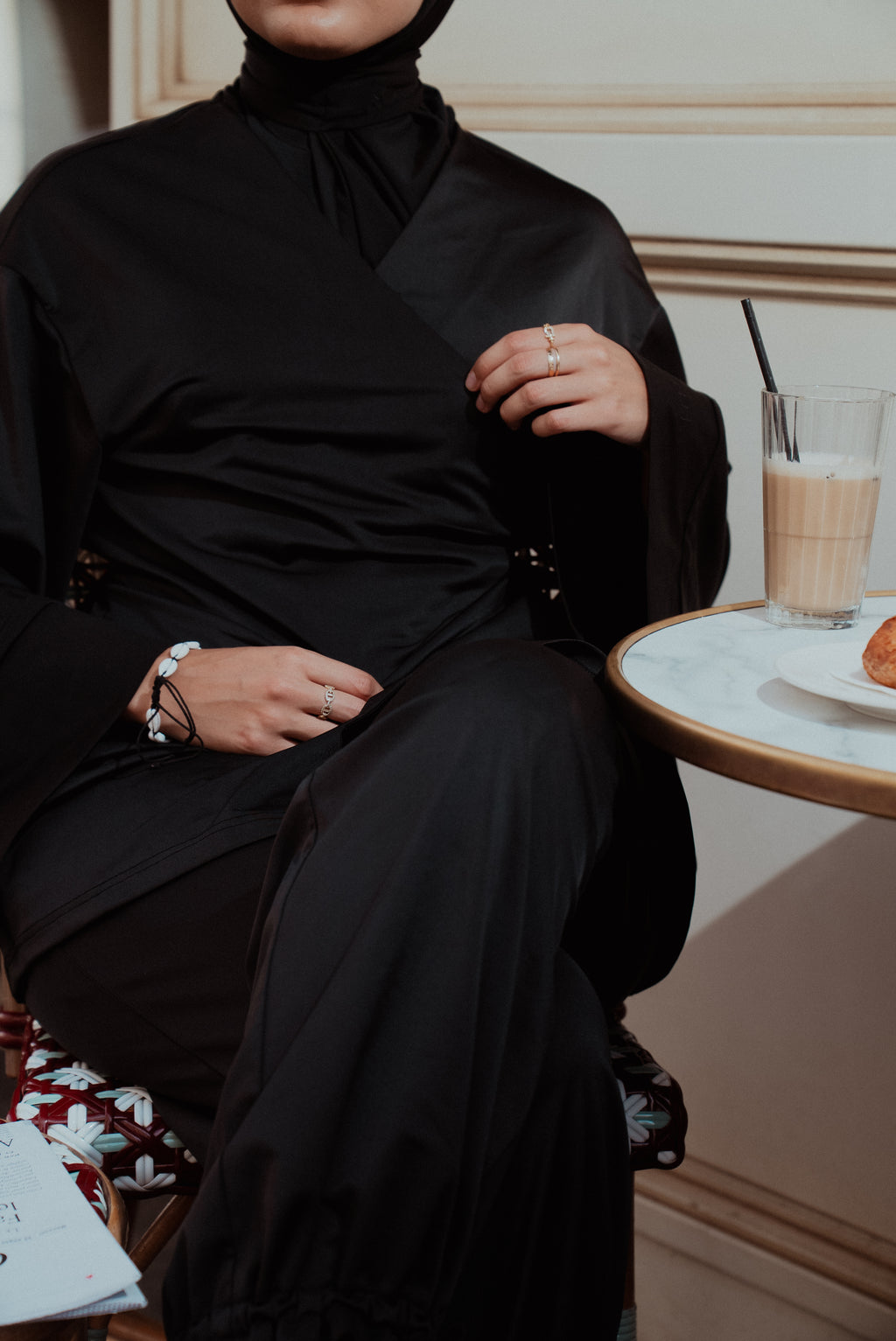 Bundle — Burkini Signature + Cagoule Beige
